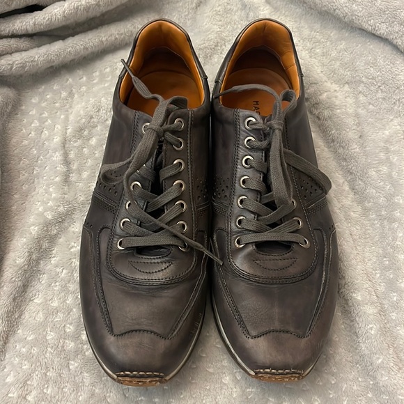 Magnanni Other - Magnanni Cristian Gray Leather Shoes Size 10.5 M